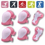 Yinrunx Knee Pads for Kids Elbow Pads Knee Pads for Women Roller Skating Knee Pad Kids Kneepads and Elbow Pads Wrist Guards Rollerblade Skating Protective Gear Toddler Knee Pads and Elbow Pads Set Pad