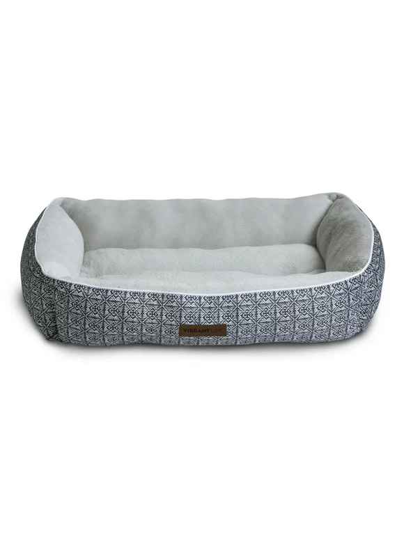 Vibrant Life Lounger Pet Bed, Large, 36" x 27"