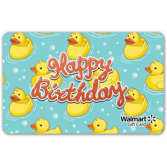 Duckie Birthday US Big Deals Gift Card