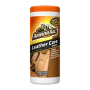 Armor All Leather Care Wipes, 20 ct, Car Leather Cleaner Conditioner