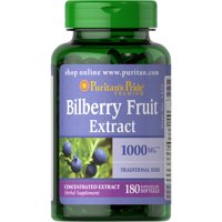 Puritans Pride Bilberry 1000 mg180 Softgels