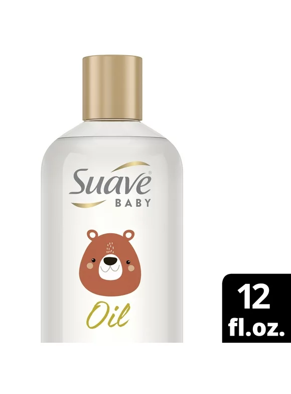 Suave Baby Moisturising Baby Oil Coconut Oil, Chamomile & Shea Butter, 12 oz