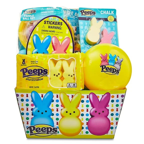 Peeps Pre-filled Easter Basket Gift Set