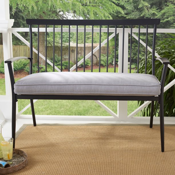 Gardens Shaker Patio Bench, Better Homes And Gardens Outdoor Bench Cushions