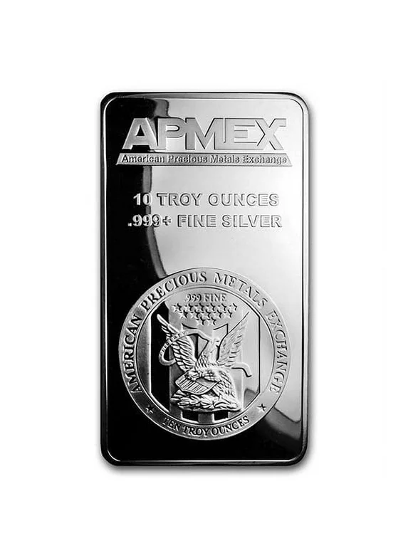 10 oz Silver Bar - APMEX - US Big Deals