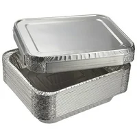 Aluminum Foil Pans - 20-Piece Half-Size Deep Disposable Steam Table Pans with Lids for Baking, Roasting, Broiling, Cooking, 12.75 x 2.25 x 10.25 inches