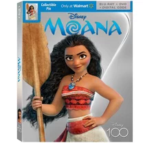 Moana - Disney100 Edition US Big Deals Exclusive (Blu-ray   DVD   Digital Code)