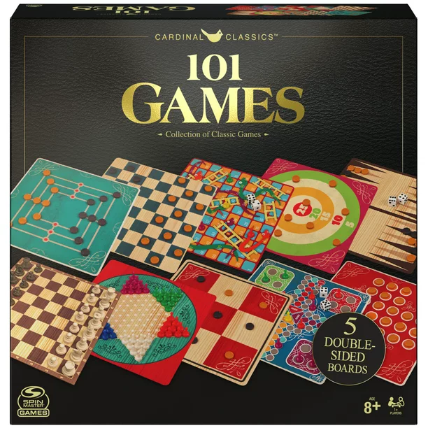 101 Games Collection of Classic Games, for Families and Kids Ages 8 and up