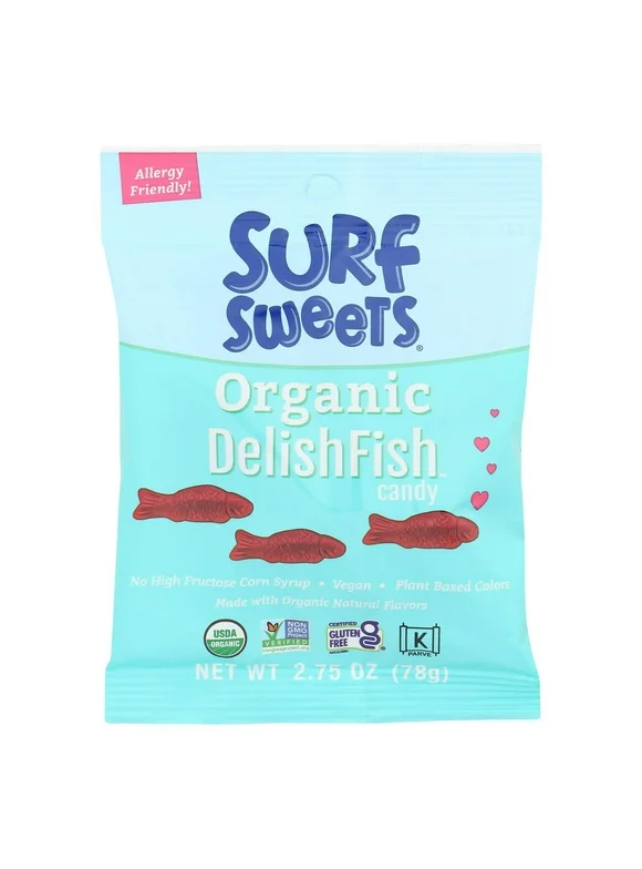 Surf Sweets - Candy Delishfish - Case of 12-2.75 OZ