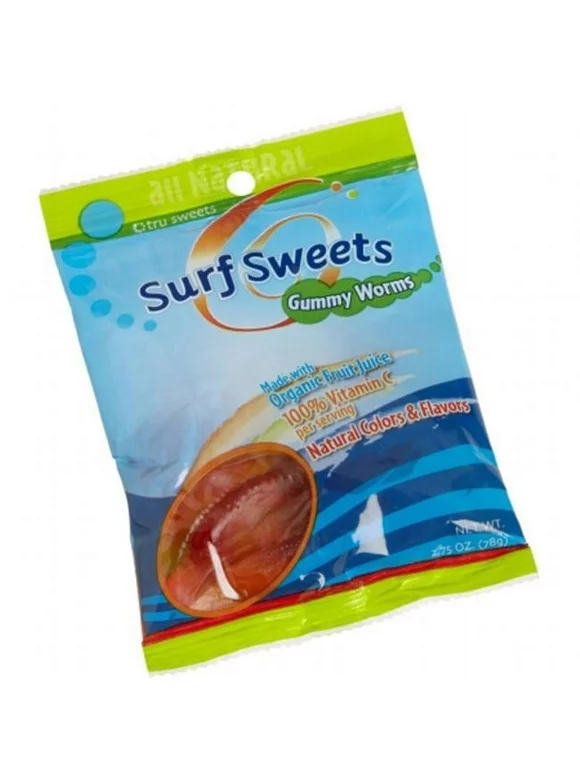 Surf Sweets  Organic Gummy Worms