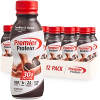 Premier Protein Shake, Cookies & Cream, 30g Protein, 11.5 Fl Oz, 12 Ct
