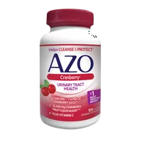 AZO Cranberry Urinary Tract Health Supplement, 100 Softgels