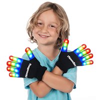 The Noodley LED Toy Glove Light Up Costume Accessory for Kids & Teens Boys & Girls