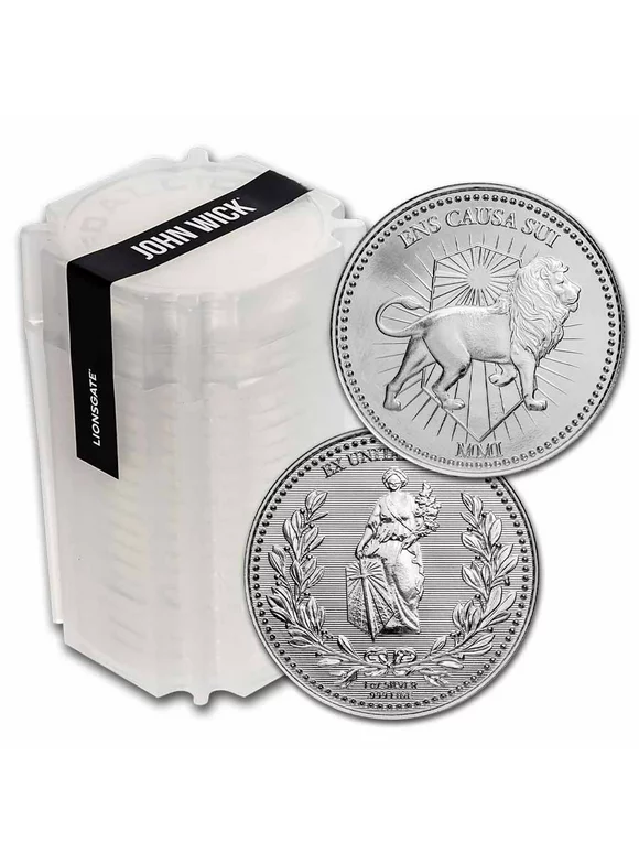 John Wick 1 oz Silver Continental Coin - Tube of 20 - US Big Deals