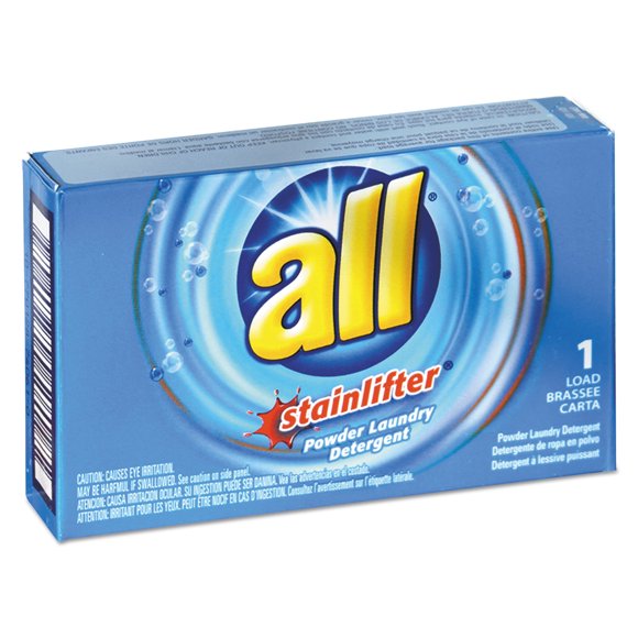 All Ultra HE Coin-Vending Powder Laundry Detergent, 1 Load, 100/Carton