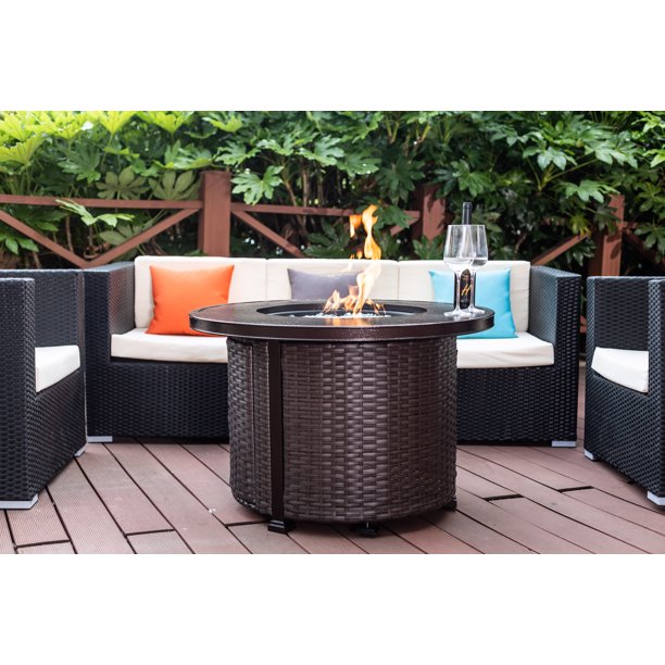 Gardens Colebrook 37 Inch Gas Fire Pit, Better Homes And Gardens Carter Hills 57 Gas Fire Pit