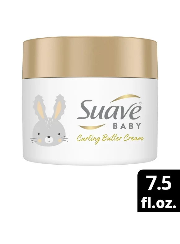Suave Baby Curling Butter Cream Coconut Oil, Chamomile & Shea Butter, 7.5 oz