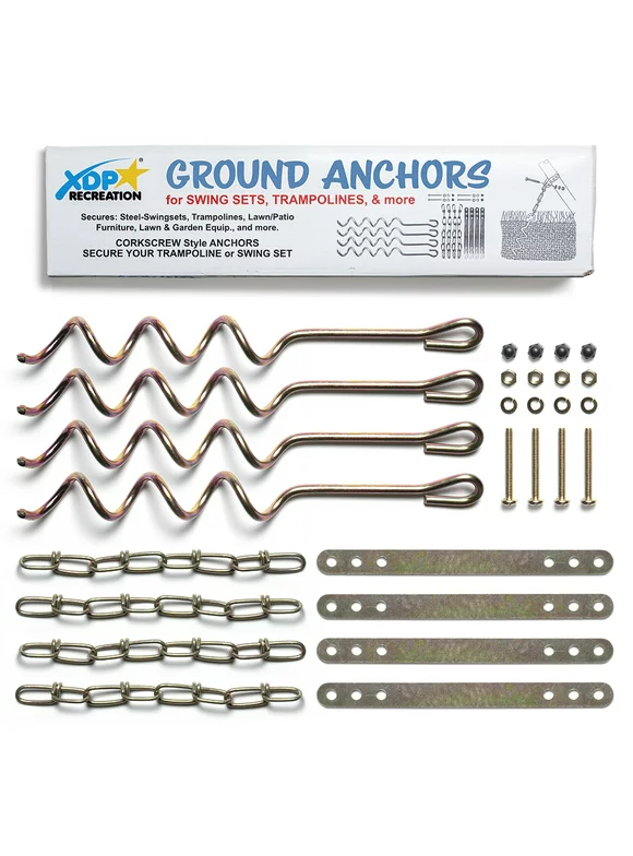 XDP Recreation Ground Anchor Kit Swing Set Accessory