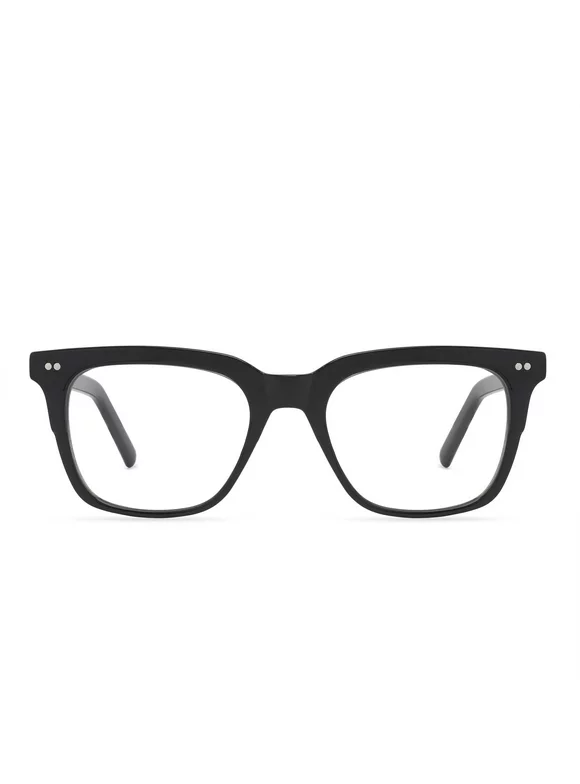 Men's Health Creativity Blue Light Blocking Glasses for Computer UV and Gaming Protection by DIFF Eyewear Black