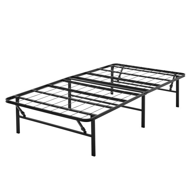 Mainstays 14 High Profile Foldable, Mainstays 18 High Profile Foldable Steel Bed Frame Queen