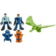Imaginext Jurassic World Park Workers & Pterodactyl