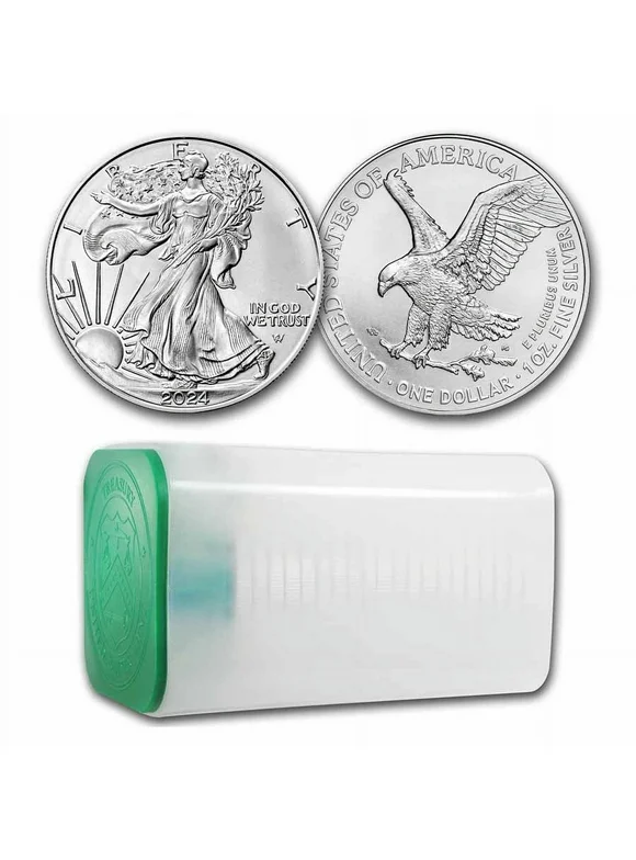 2024 1 oz American Silver Eagle Coin BU (Lot of 20) - US Big Deals