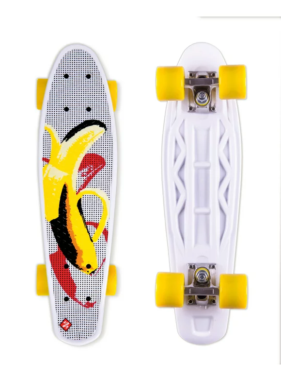 Street Surfing Plastic Cruiser Skateboard Pop Board Banana