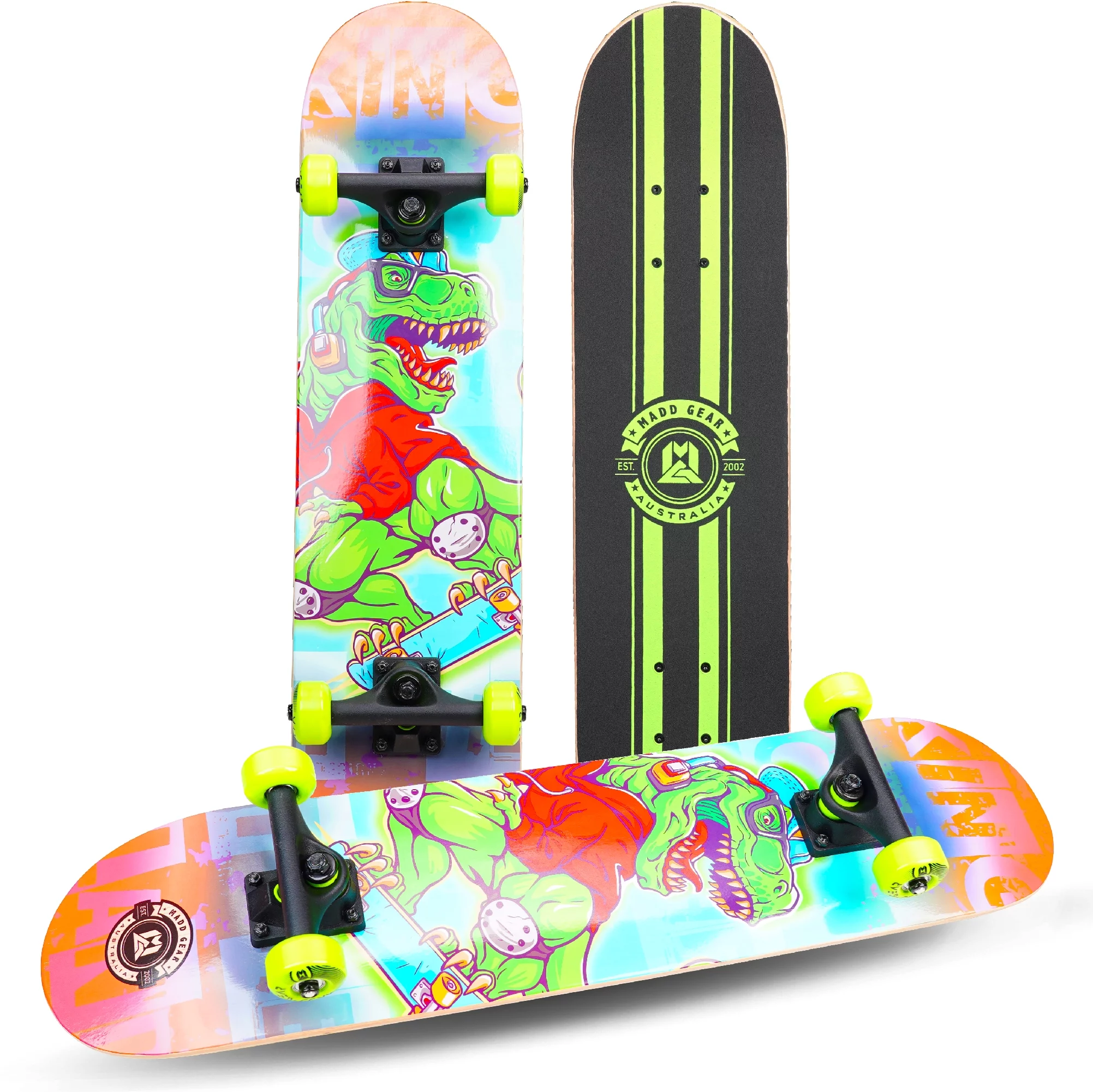 Madd Gear Skateboard 31 x 7 Complete Popsicle Skateboard with 50 mm Wheels-Munch